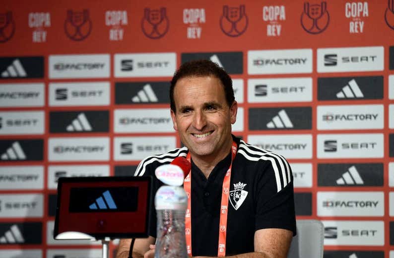 Arrasate: «No nos conformamos con la final, queremos llevarnos la Copa»