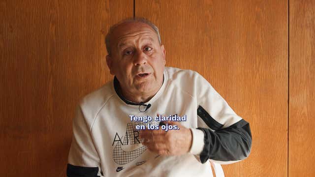 Puchi, el ojeador que es ciego: «Aunque parezca mentira, ve el fútbol»