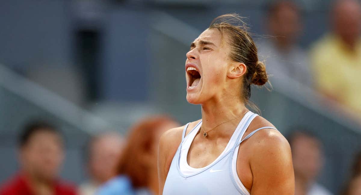 Sabalenka, nueva campeona del Mutua Madrid Open./REUTERS