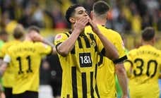 Dos goles de Bellingham completan un set del Dortmund