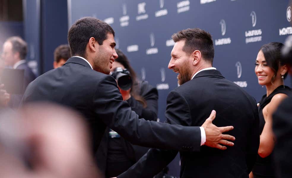 Carlos Alcaraz y Leo Messi, los mejores del mundo en 2022