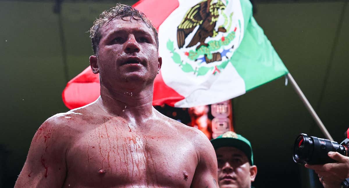 Canelo Álvarez, tras su combate contra John Ryder.