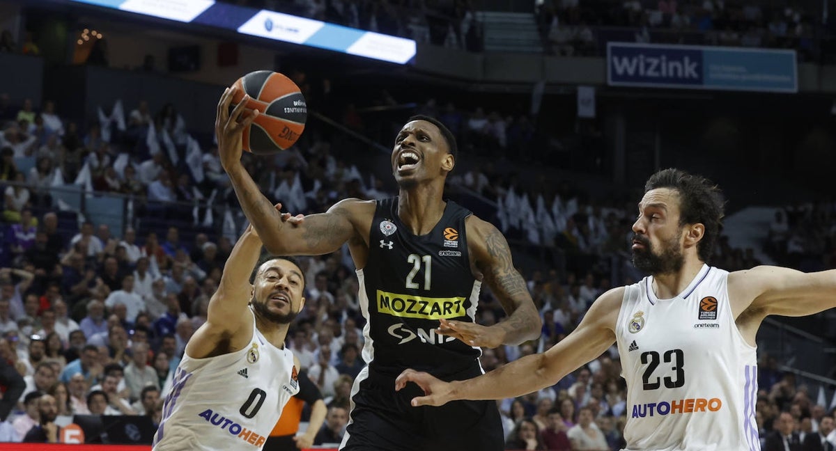 Nunnally ante Williams-Goss y Sergio Llull durante esta eliminatoria.
