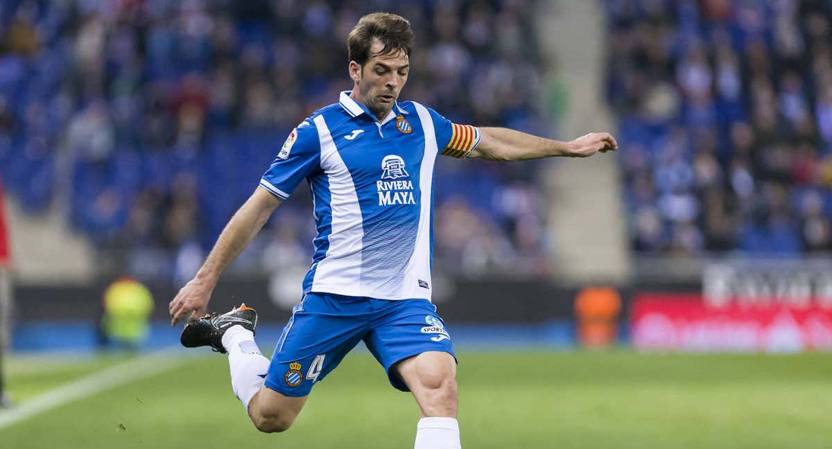 Víctor Sánchez fue capitán del Espanyol.