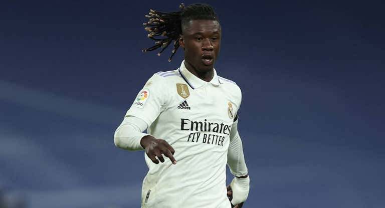 Camavinga, durante el Real Madrid-Getafe.