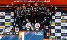 Dani Sordo rinde homenaje a su amigo Craig Breen con un podio en el Rally de Portugal