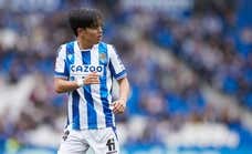 Kubo explota en Donostia y solo piensa en seguir en la Real Sociedad