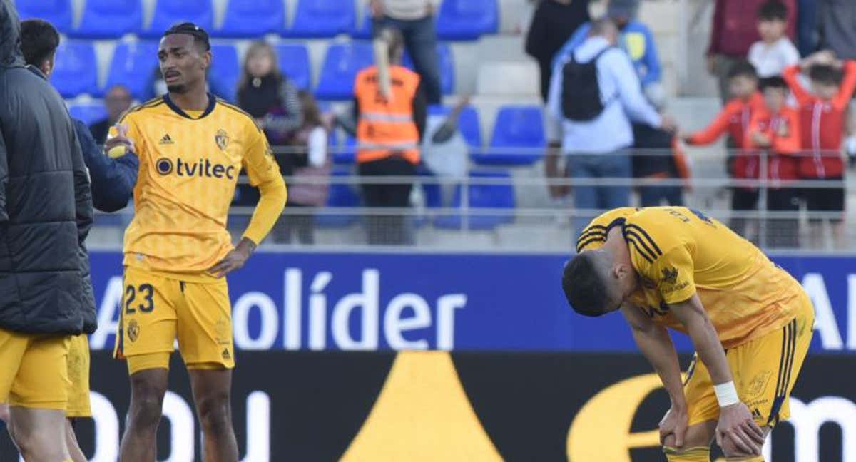 Ponferradina tras el descenso. /LALIGA