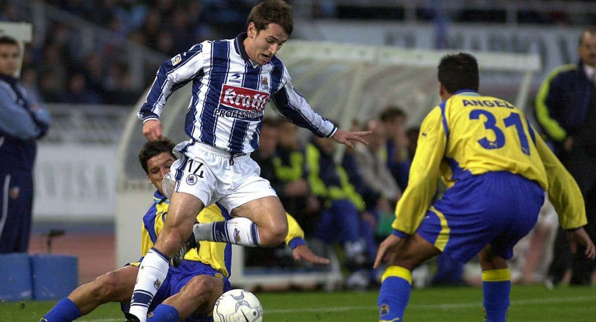 Aitor López Rekarte durante un partido con la Real Sociedad en 2006. /EFE