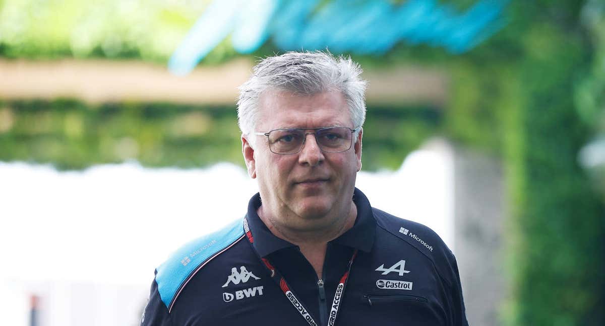 Otmar Szafnauer, en el pasado Gran Premio de Miami.