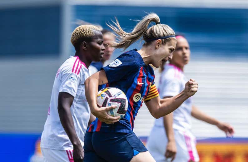 Alexia y su gol más esperado para llegar a punto a la final de Champions