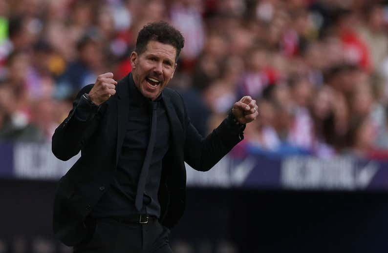 Simeone: «Tengo un año más de contrato vinculado al equipo en Champions»