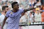 El acta habla de gritos de "mono" a Vinicius, que se expone a una sanción de cuatro partidos
