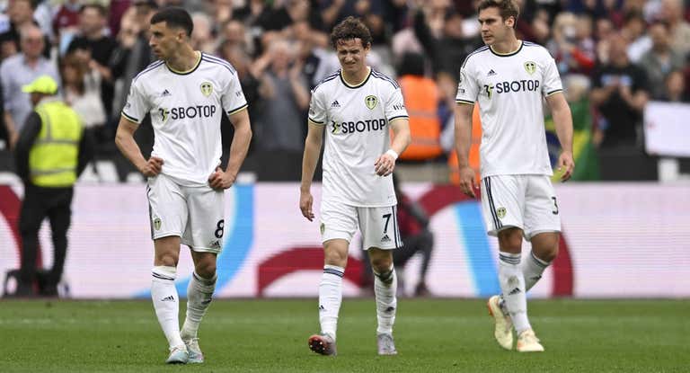 Marc Roca, en un partido del Leeds.