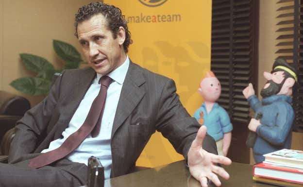 Jorge Valdano, en 2003.  Gonzalo Cruz