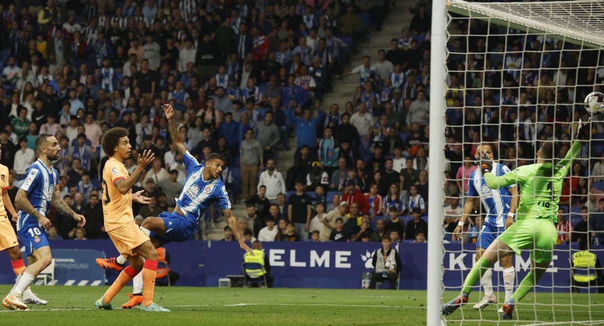 El gol de Vinicius fue el 3-3 ante el Atlético. /EFE
