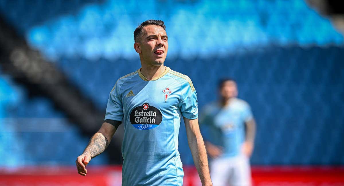 Iago Aspas, en un partido esta temporada. /EFE