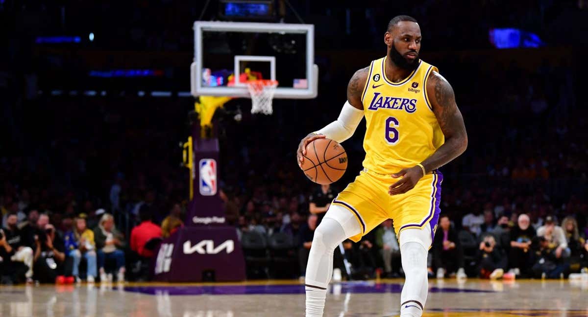 LeBron James, ganador de cuatro anillos de la NBA.