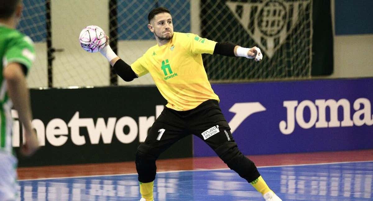 Nico Sarmiento abandona el Real Betis para firmar por el Noia Portus Apostoli. /LNFS