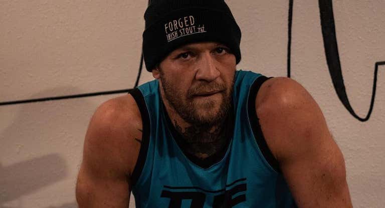 Conor McGregor, durante las grabaciones del TUF 31.