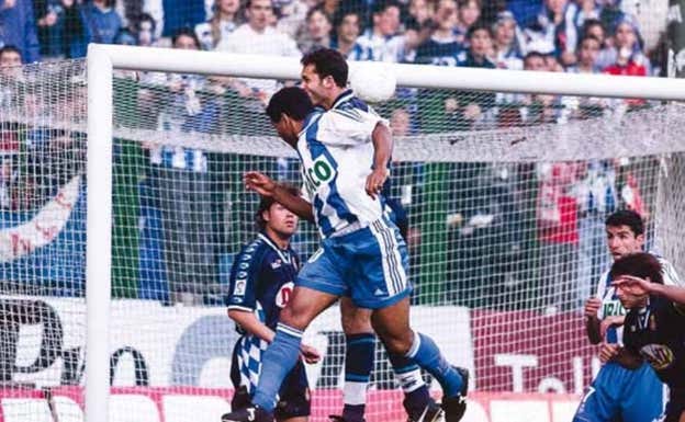 Gol de Donato que le daría la primera y única liga al Deportivo. Deportivo