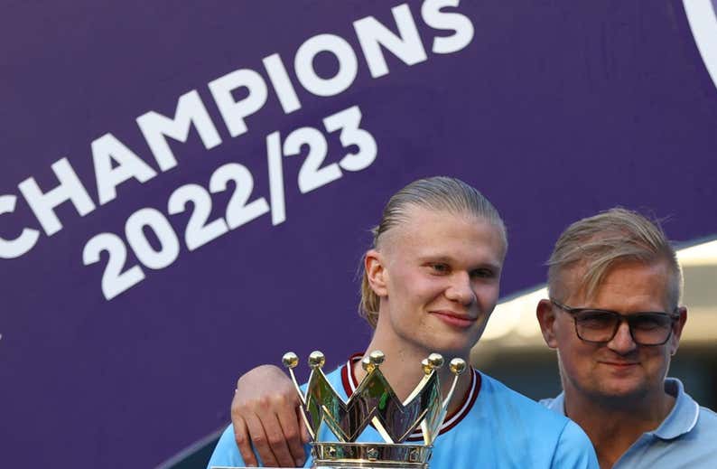 Quién fue el padre de Haaland, dónde jugó y su jugada con Roy Keane