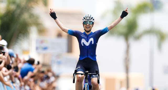Sara Martín, ‘chica modelo’ de Movistar Team: victoria merecida en el momento justo