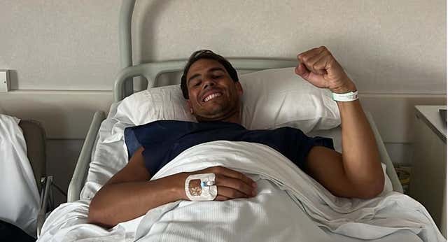 Nadal estará cinco meses de baja tras ser operado con éxito del psoas