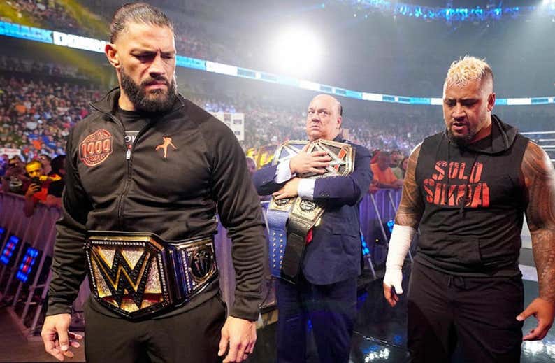 Roman Reigns, celebración infeliz