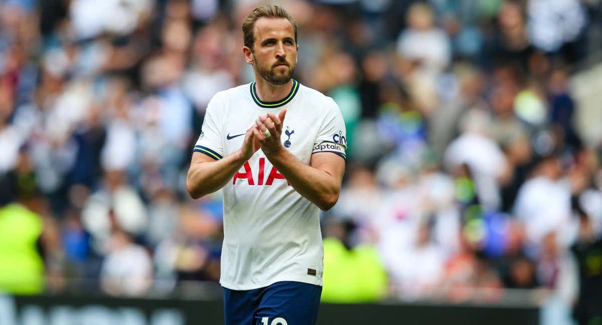 Harry Kane, en un partido con el Tottenham. /GETTY