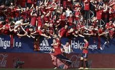 Osasuna se clasifica para la Conference: solo estuvo fuera 188 segundos