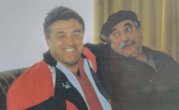 Radomir Antic, junto a Torrado.