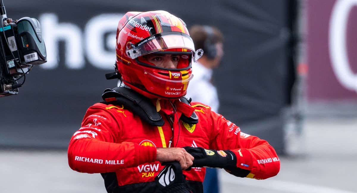 Carlos Sainz, en el GP de España 2023 de F1. /Ferrari