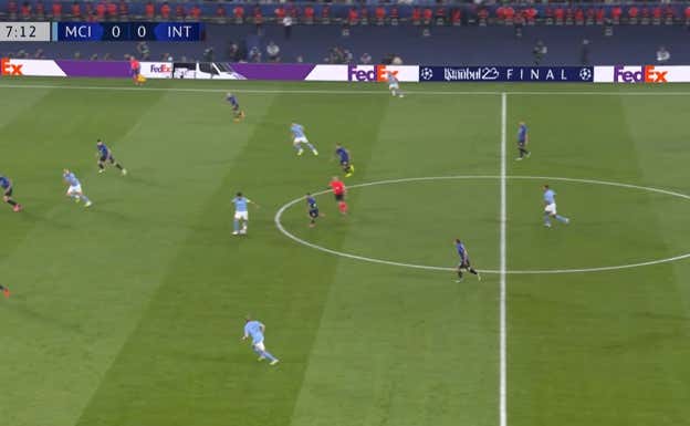Gündogan recibe liberado.