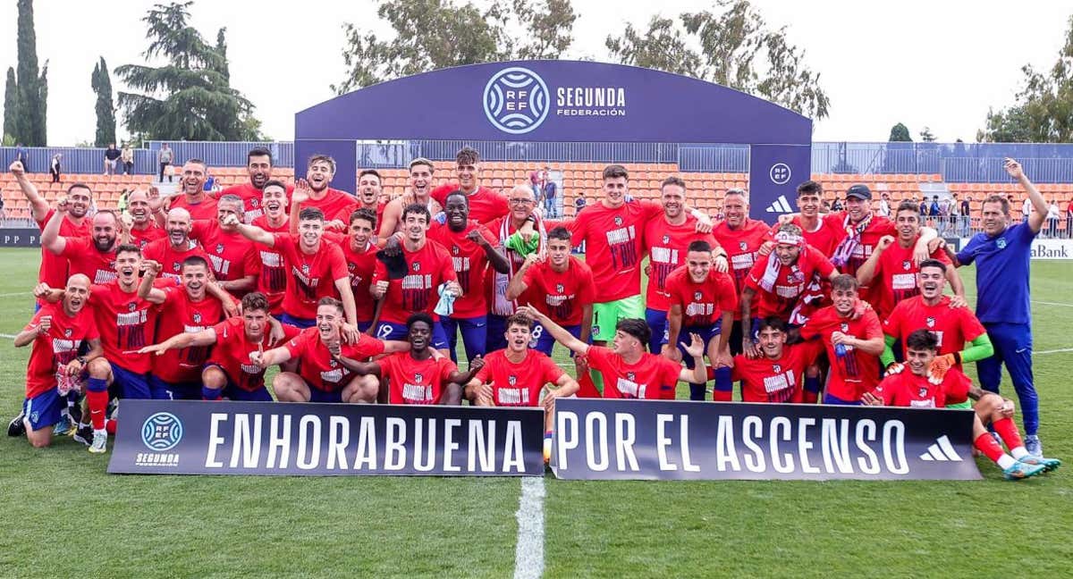 Atletico de madrid b ascenso