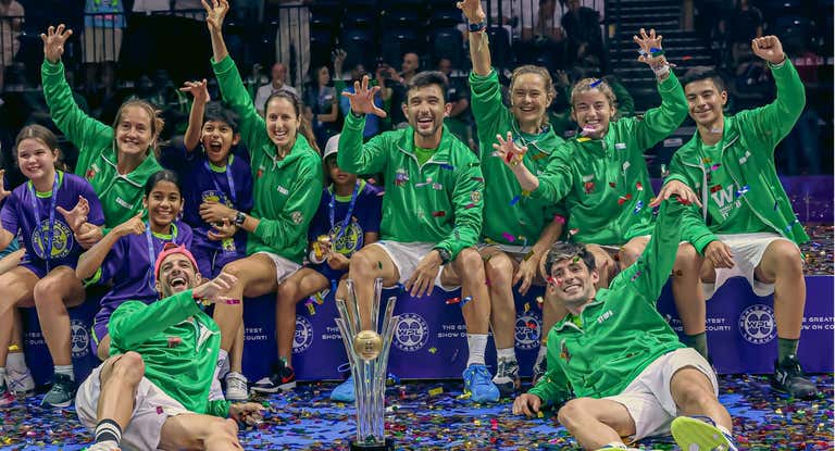 Ganadores de la primera edición de la World Padel League.