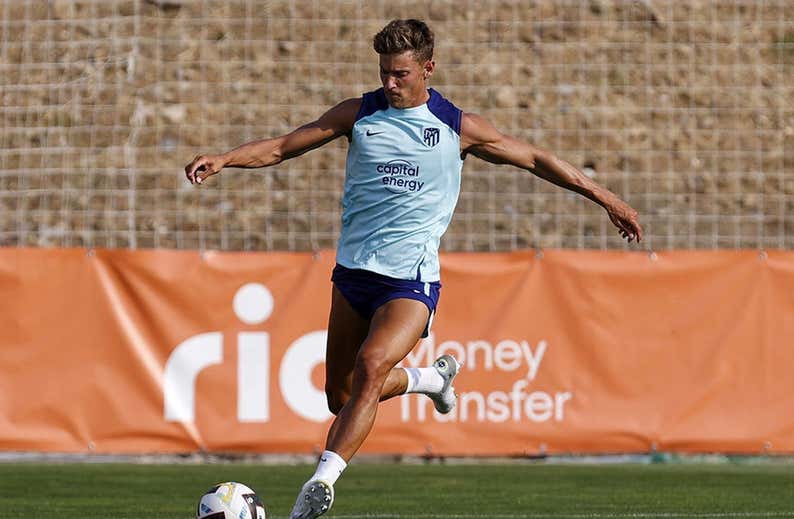 Marcos Llorente no piensa moverse del Atlético de Madrid