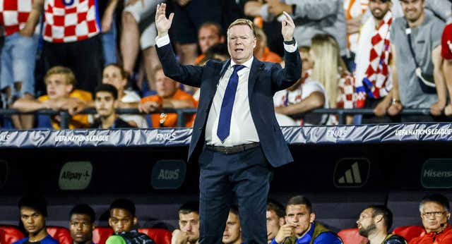 La segunda etapa de Koeman en Países Bajos no despega