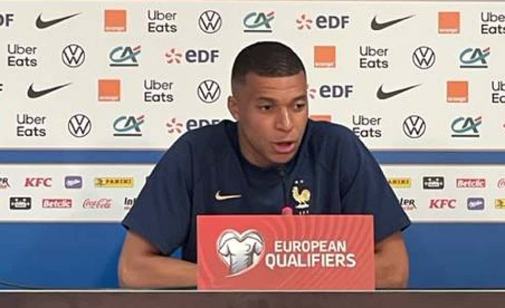 Mbappé, muy tranquilo: «No pensé que mandar una carta fuese a matar a nadie»