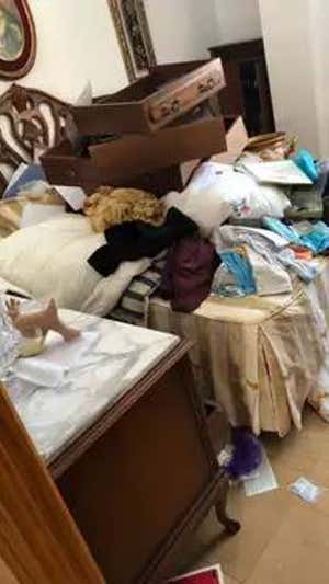 Así quedó la casa de la madre de Rubiales. Relevo