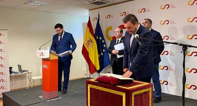 Víctor Francos toma posesión como presidente del CSD