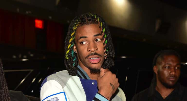 El jugador de Memphis Grizzlies Ja Morant.
