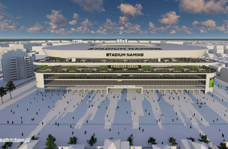 El Betis avanza en la reforma del Benito Villamarín