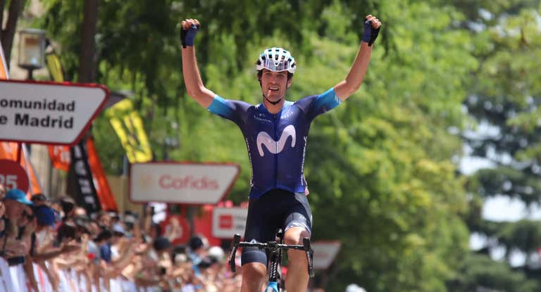 Oier Lazkano, nuevo campeón de España de ciclismo.