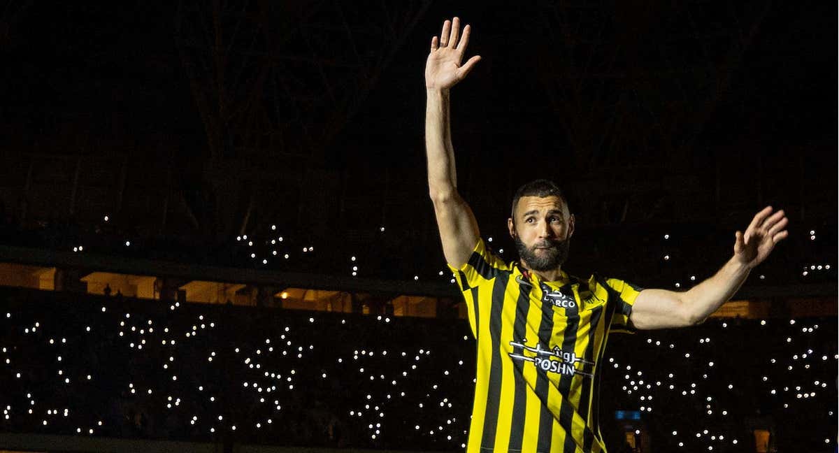 Karim Benzema es uno de los principales fichajes de la liga saudí./Reuters