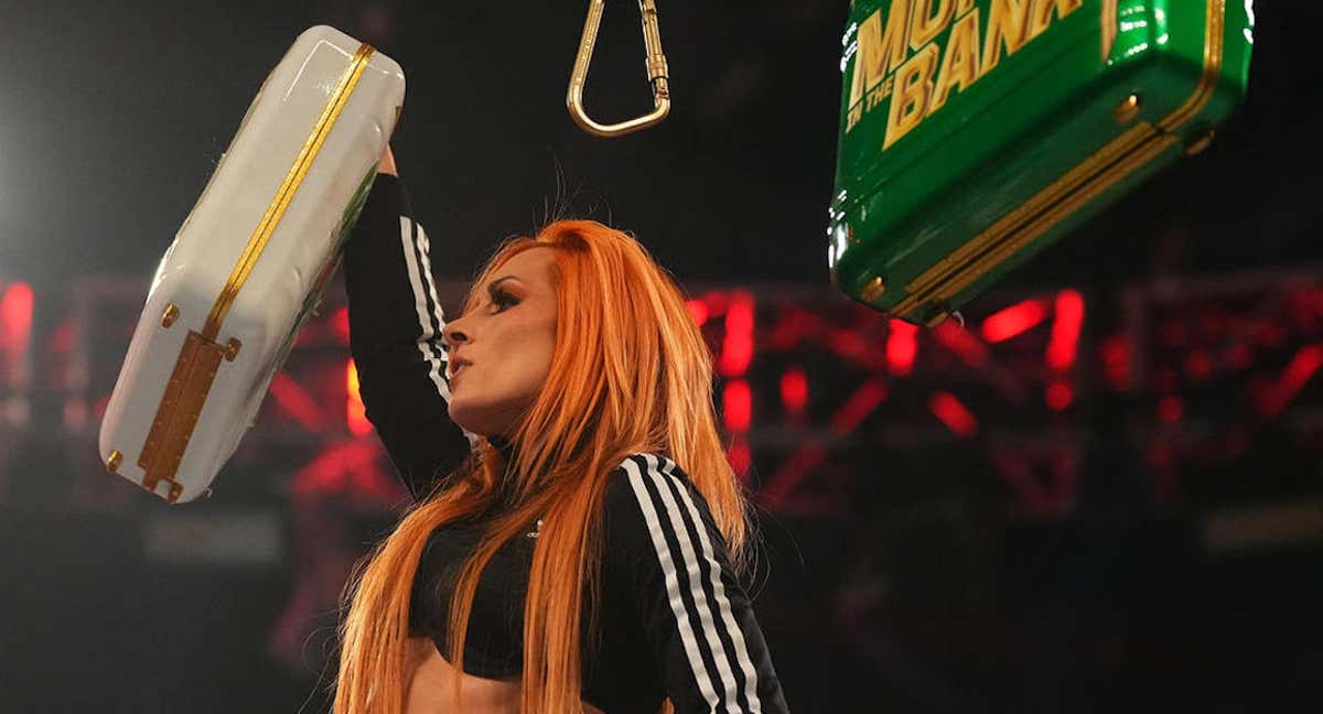 Becky Lynch, en Raw./WWE