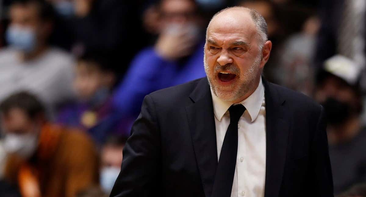 Pablo Laso, uno de los entrenadores más icónicos del Real Madrid./EFE