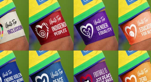 FIFA se ahorra la polémica con el ‘One Love’: ocho opciones permitidas para los brazaletes