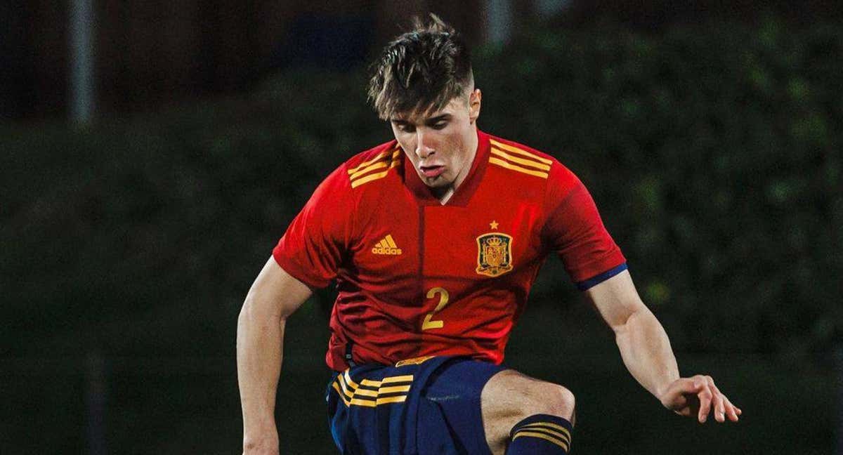 Iván Fresneda está en la lista para el Europeo Sub-19./RFEF