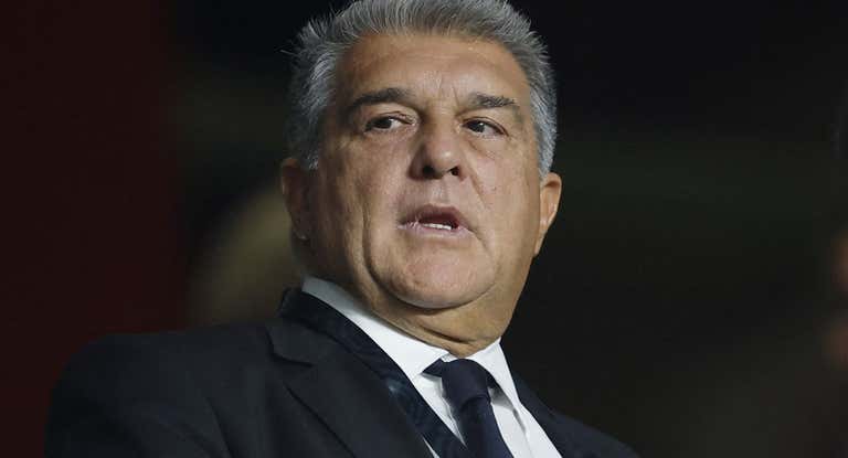Laporta, en un acto.